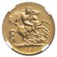 1937 Great Britain Gold Half Sovereign PF-65* NGC