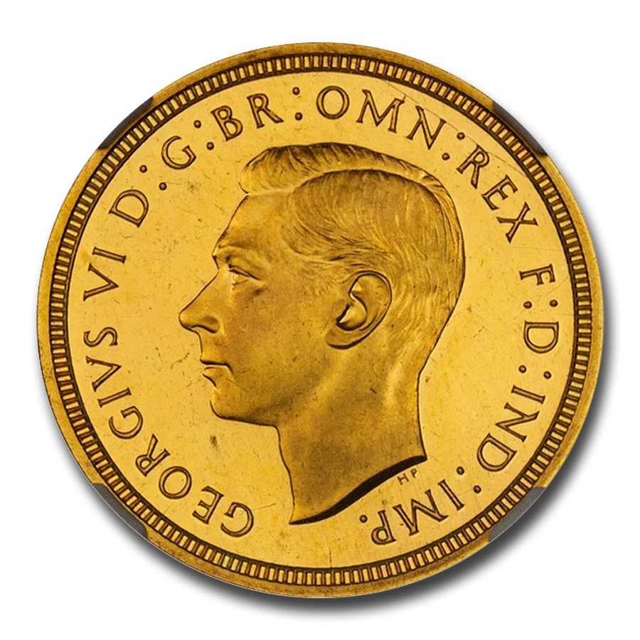 1937 Great Britain Gold Sovereign PF-65* NGC