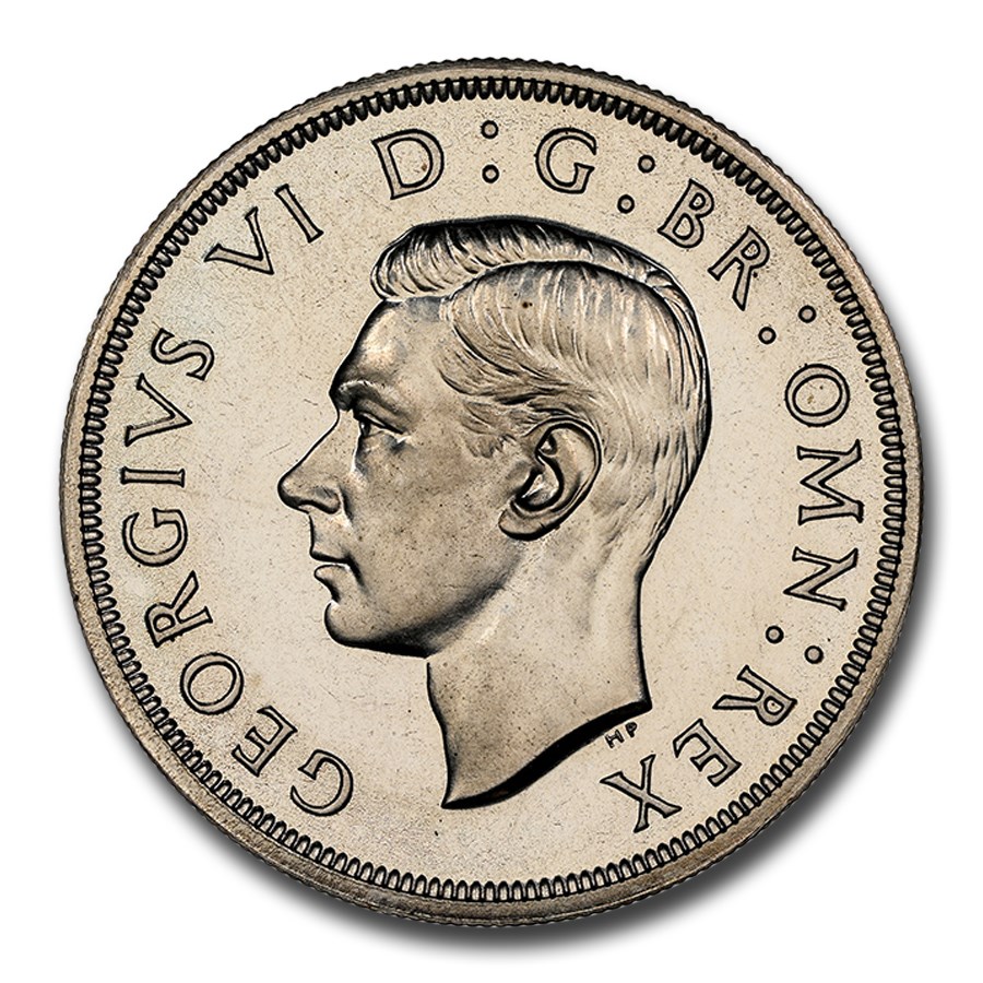 1937 Great Britain Silver Crown George VI PF-66 NGC