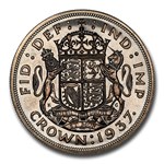 1937 Great Britain Silver Crown George VI PF-66 NGC