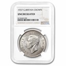 1937 Great Britain Silver Crown George VI Unc NGC