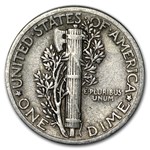 1937 Mercury Dime Good/VF
