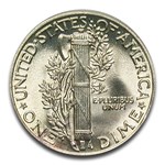1937 Mercury Dime MS-66 PCGS (FB)