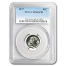1937 Mercury Dime MS-66 PCGS (FB)