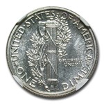 1937 Mercury Dime PF-66 NGC CAC