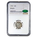 1937 Mercury Dime PF-67+ NGC CAC