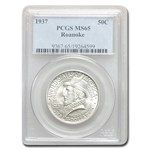 1937 Roanoke Island, North Carolina Half Dollar MS-65 PCGS