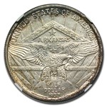1937-S Arkansas Centennial Commemorative Half Dollar MS-66 NGC