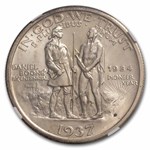 1937-S Boone Commemorative Half Dollar MS-66 NGC