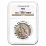 1937-S Boone Commemorative Half Dollar MS-66 NGC