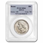 1937-S Boone Half Dollar MS-66 PCGS