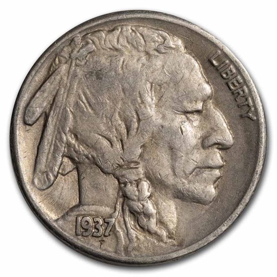 1937-S Buffalo Nickel AU 1937-S Buffalo Nickel AU
