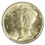 1937-S Mercury Dime MS-67 PCGS (FB)