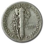 1937-S Mercury Dime XF