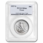 1937-S Texas Independence Centennial Half Dollar MS-66 PCGS