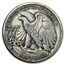 1937-S Walking Liberty Half Dollar VG/VF