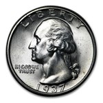 1937-S Washington Quarter BU
