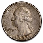 1937-S Washington Quarter XF