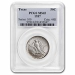 1937 Texas Centennial Commemorative Half Dollar MS-65 PCGS