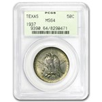 1937 Texas Half Dollar MS-64 PCGS
