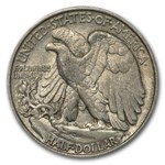 1937 Walking Liberty Half Dollar AU