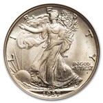 1937 Walking Liberty Half Dollar MS-63 NGC