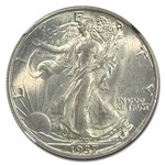 1937 Walking Liberty Half Dollar MS-65 NGC