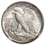 1937 Walking Liberty Half Dollar MS-65 NGC
