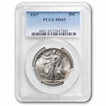 1937 Walking Liberty Half Dollar MS-65 PCGS