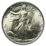 1937 Walking Liberty Half Dollar MS-66 NGC