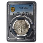 1937 Walking Liberty Half Dollar MS-66 PCGS