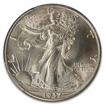 1937 Walking Liberty Half Dollar MS-66 PCGS