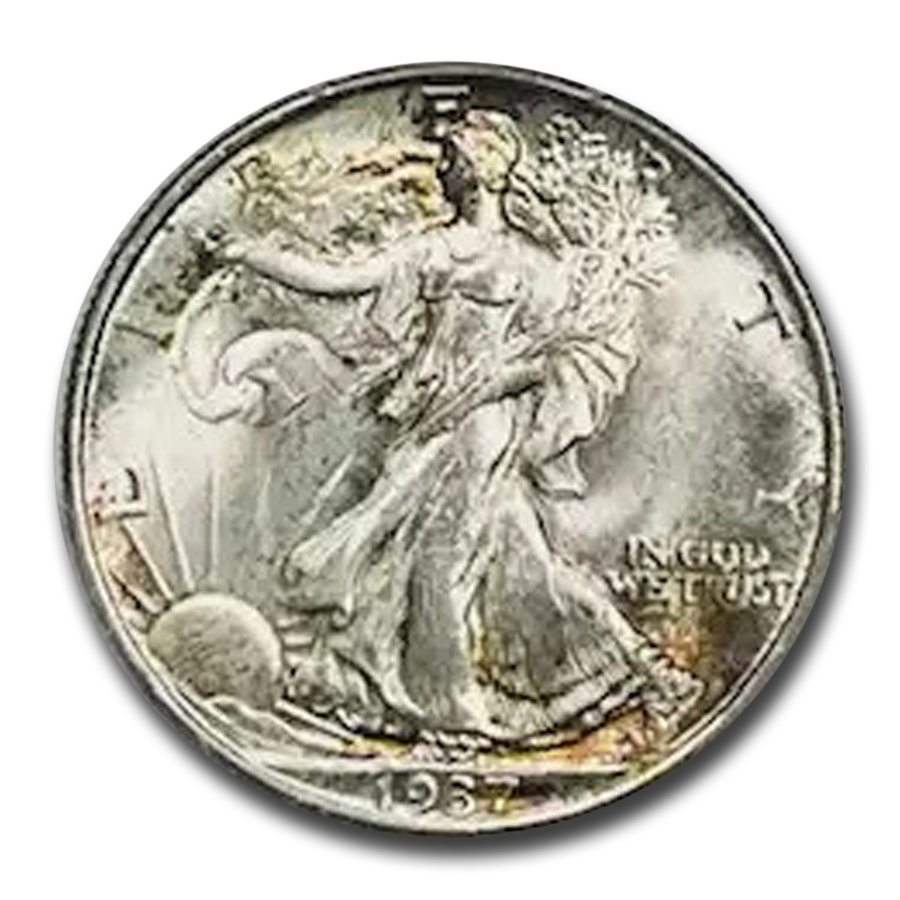 1937 (None) Phil Walking Liberty Half Dollar Value - APMEX