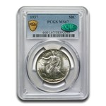 1937 Walking Liberty Half Dollar MS-67 PCGS CAC