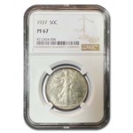 1937 Walking Liberty Half Dollar PF-67 NGC
