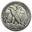 1937 Walking Liberty Half Dollar VG/VF
