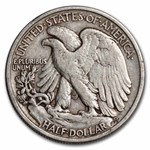 1937 Walking Liberty Halves 20-Coin Roll Avg Circ