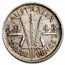 1938-1944 Australia Silver 3 Pence George VI Avg Circ