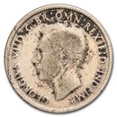 1938-1945 Australia Silver Florin George VI Avg Circ