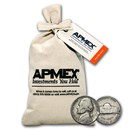 1938-1959 Jefferson Nickel 1000 Count Bag Avg Circ