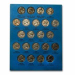 1938-1961 Jefferson Nickel Set (Whitman/Harris) Avg Circulated
