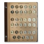 1938-1964 Jefferson Nickel Set (Dansco Album) BU
