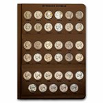 1938-2005 Jefferson Nickel Set (Dansco Album) BU/Proof