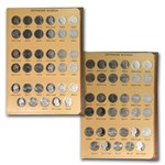 1938-2021 Jefferson Nickel Set (Dansco Album) BU/Proof -239 Coins