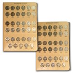 1938-2021 Jefferson Nickel Set (Dansco Album) BU/Proof -239 Coins