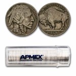 1938-D Buffalo Nickel 40-Coin Roll Avg Circ