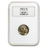 1938-D Buffalo Nickel MS-66 NGC