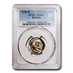 1938-D Buffalo Nickel MS-66+ PCGS