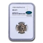 1938-D Buffalo Nickel MS-67+ NGC CAC