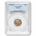 1938-D Buffalo Nickel MS-67 PCGS